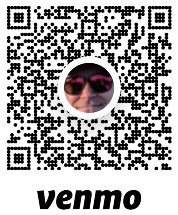Venmo — scan to pay @Mike-Orgler